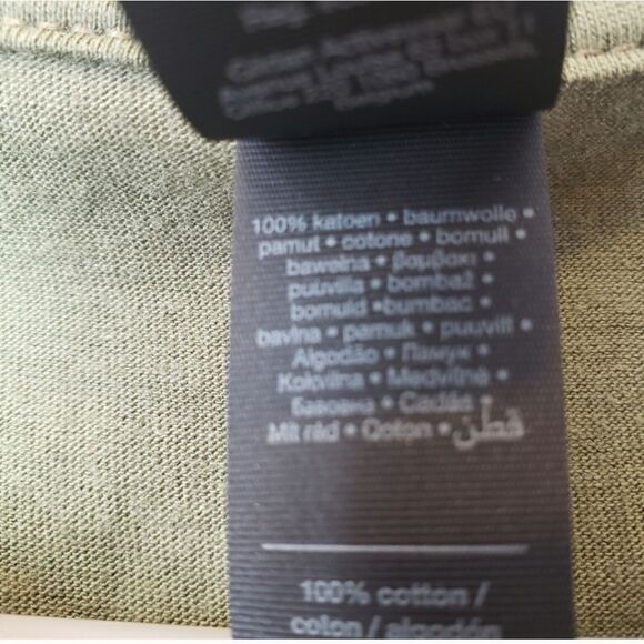 ADIRONDACKS Gildan Graphic Tee Army Green Unisex Medium - Picture 4 of 5